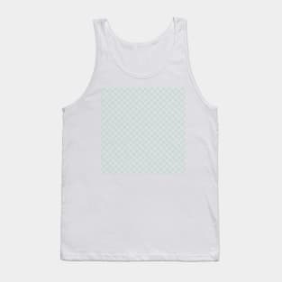 Dotted Grid 45 Mint Green Tank Top